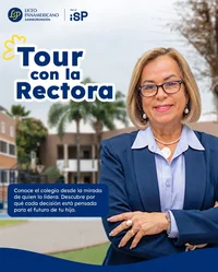 Tour con la Rectora - 22 de septiembre, 8:00 AM