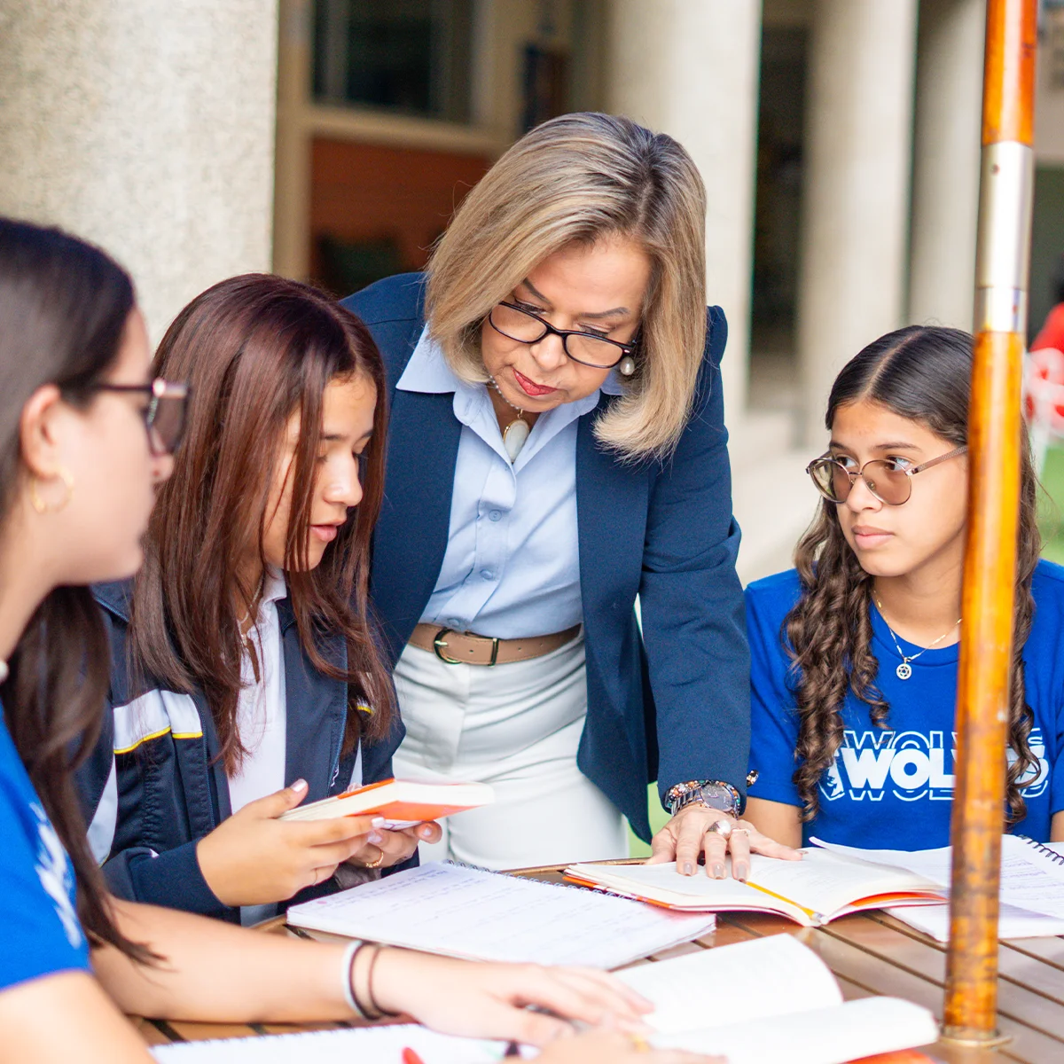 Parte de un grupo educativo global que prioriza el aprendizaje